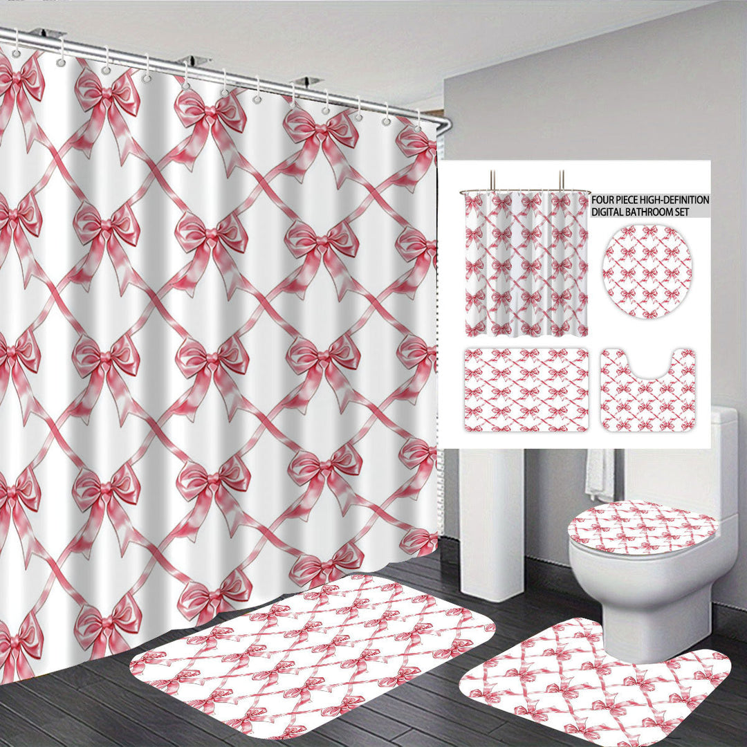 Bathroom Rules Digital Bathroom Décor Set Kalsten