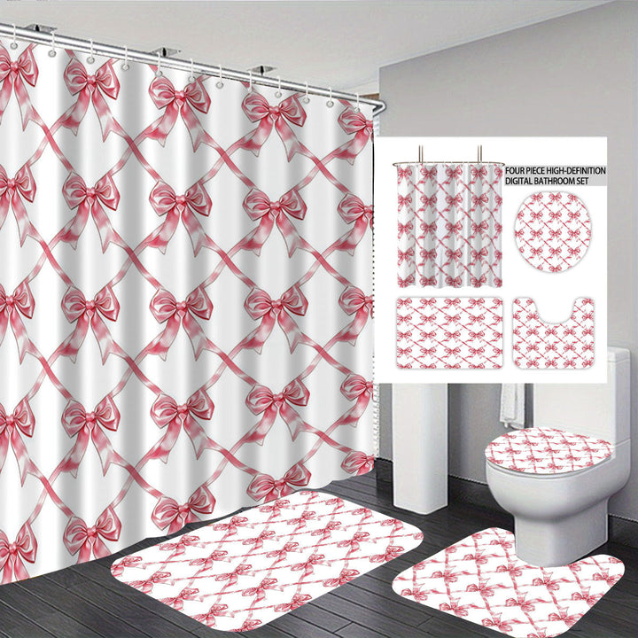 Bathroom Rules Digital Bathroom Décor Set Kalsten