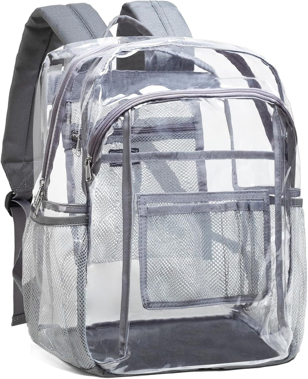 Transparent school bag with breathable mesh pockets Kalsten