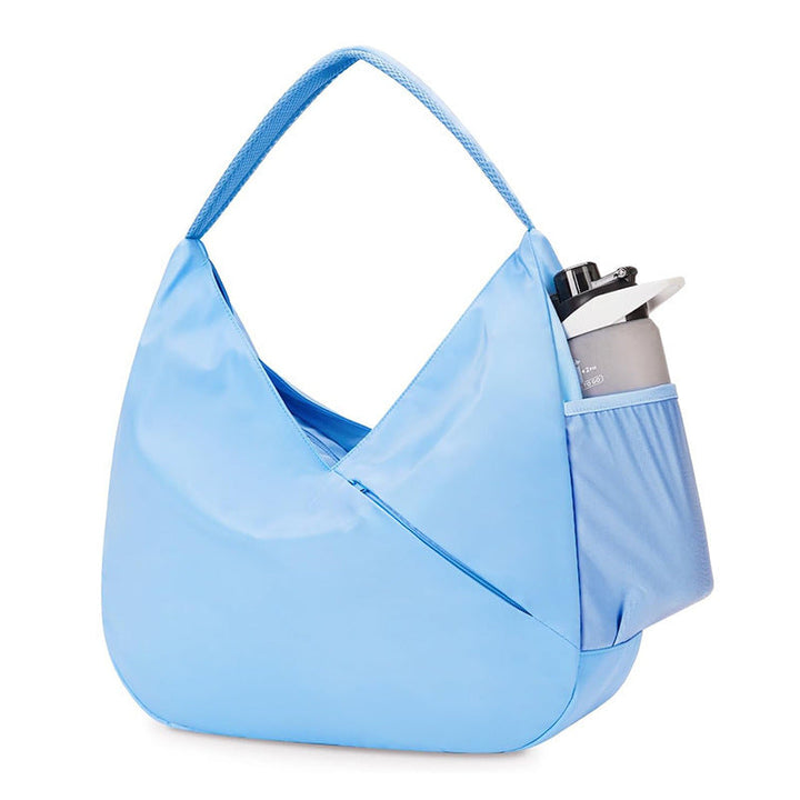 Practical sports bag with side compartment for water bottle Kalsten