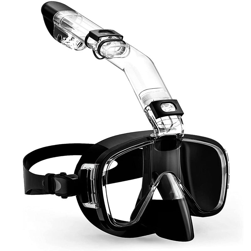 Snorkel mask with integrated swimming goggles Kalsten