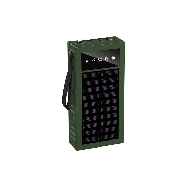 Portable Solar Power Bank with Multifunctional Charging Indicator Kalsten