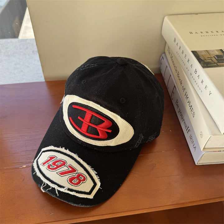 Men's Distressed Vintage Graphic Baseball Cap Kalsten