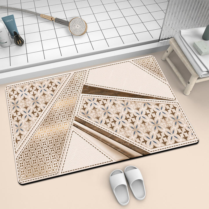 Artistic Mosaic Bath Mat Kalsten
