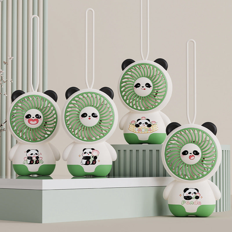 Women's Portable Hand Fan in Cute Panda Design Kalsten