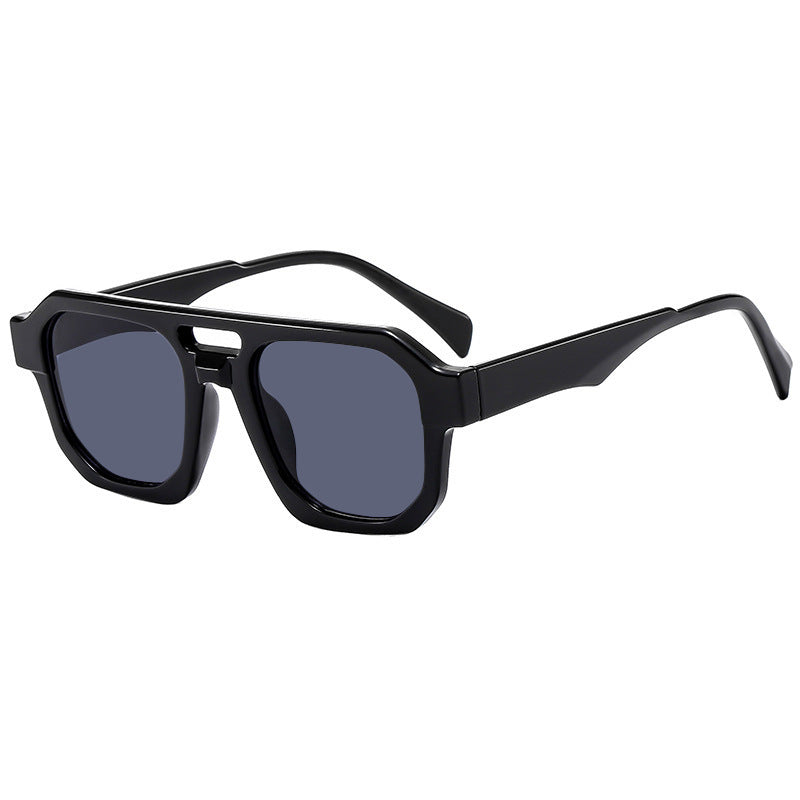 Women's modern sunglasses with square frame and UV protection Kalsten