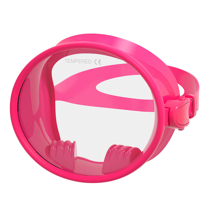 Swimming mask with ergonomic silicone sealing ring Kalsten
