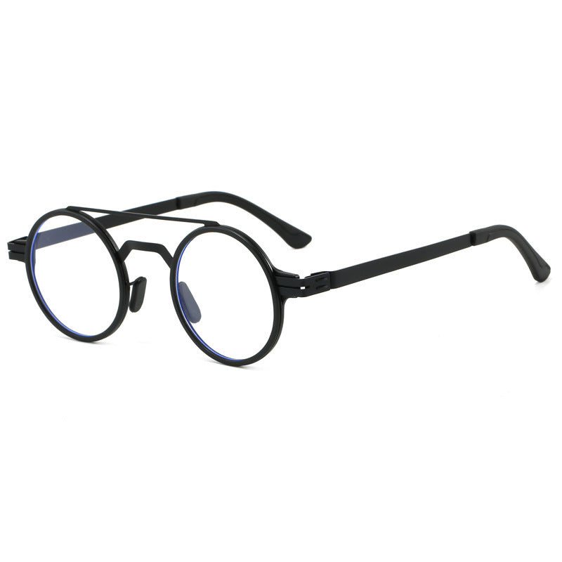 Ladies fashionable round sunglasses with minimalist design Kalsten