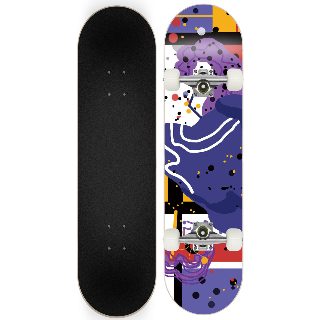 Skateboard with Galaxy Design Kalsten