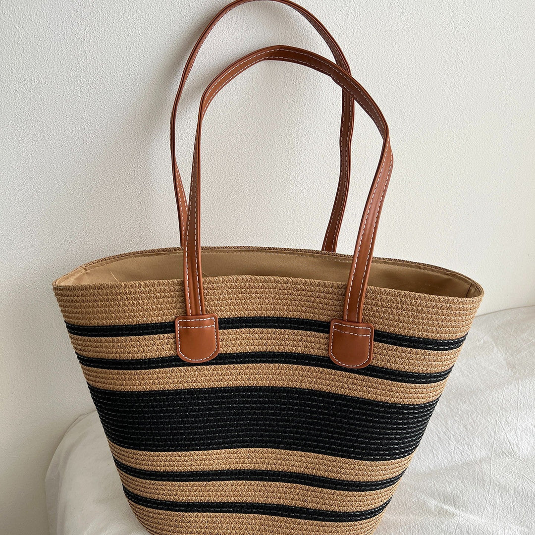 Fashionable Tote Bag Made of Braided Material Kalsten