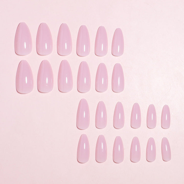 Press-On Nail Kit with Almond Shape and Natural Finish Kalsten