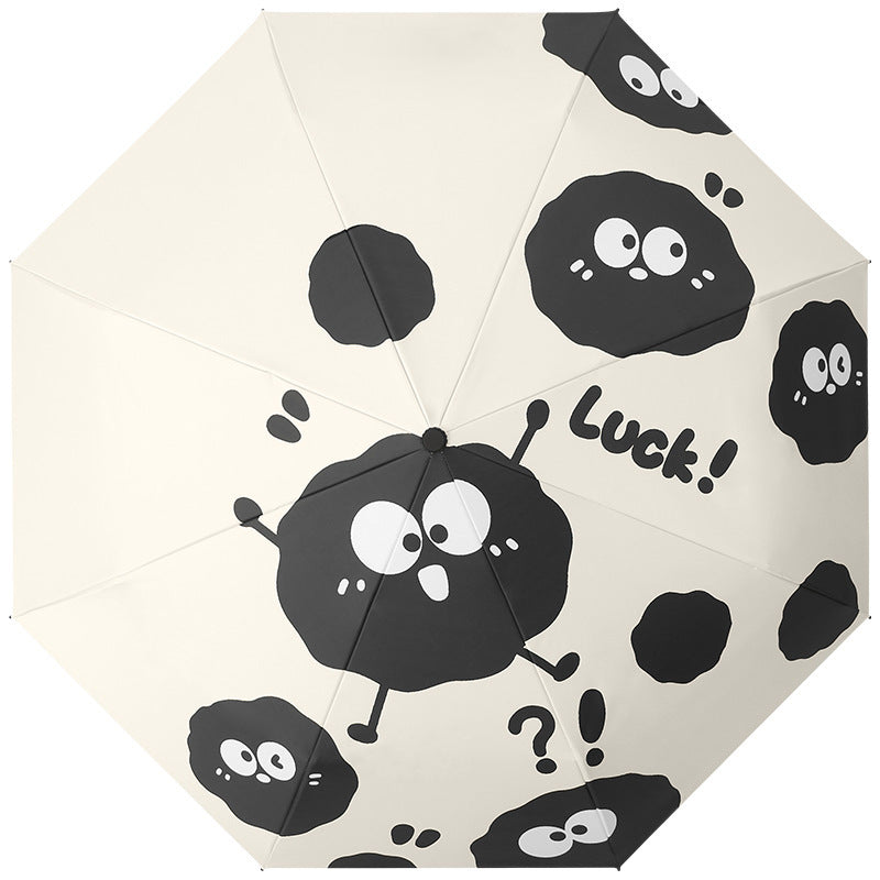 Ladies Foldable Umbrella with Humorous Design Kalsten