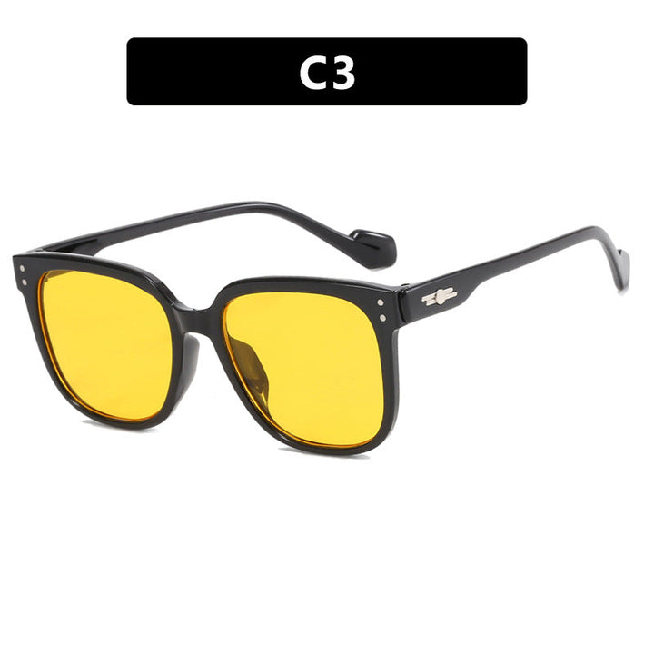 Women's square sunglasses with gentle gradient and protective UV filter Kalsten