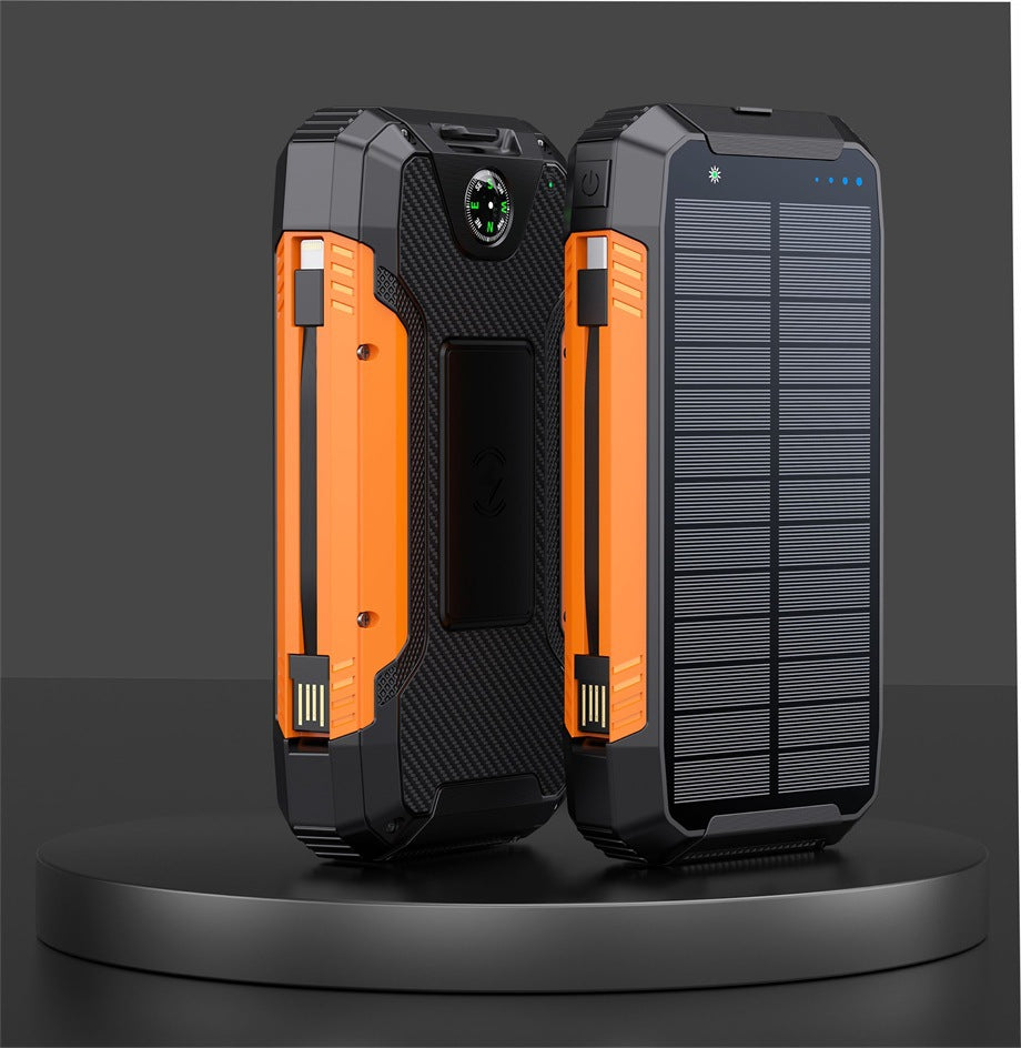 Robust Solar Power Bank with Multifunctional Charging Port Kalsten