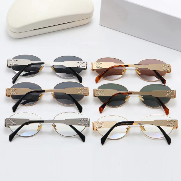 Women's exclusive oval-shaped designer sunglasses Kalsten