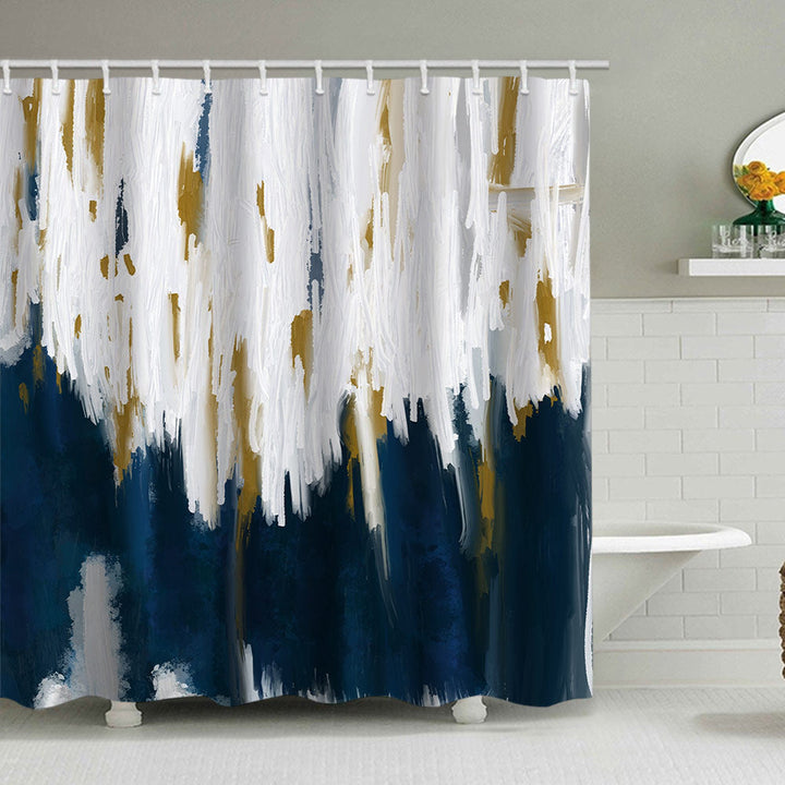Geometric Motif Shower Curtain Kalsten