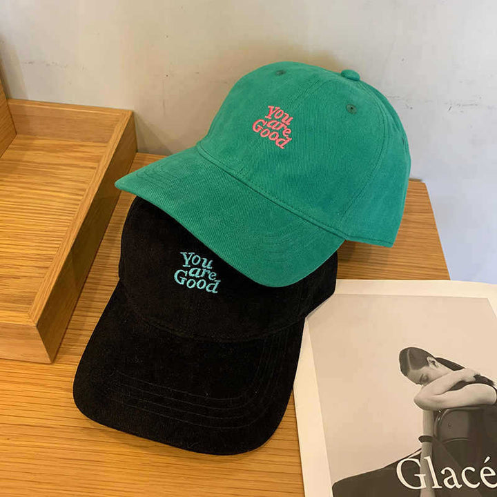 Men's Casual Distressed Message Baseball Cap Kalsten
