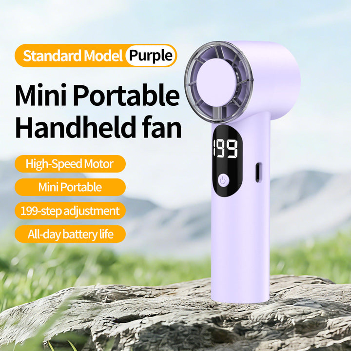 Unisex High-Performance Rechargeable Handheld Fan Kalsten
