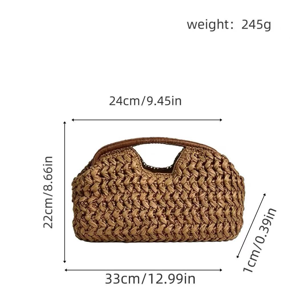 Practical Bast-Handbag Kalsten