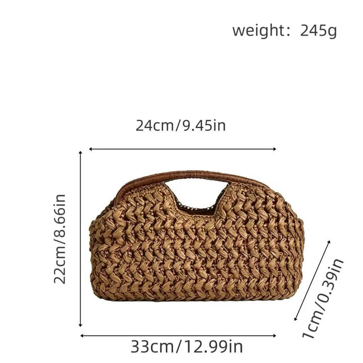 Practical Bast-Handbag Kalsten