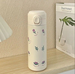 Women's Insulated Water Bottle with Practical Leak-Proof Cap Kalsten