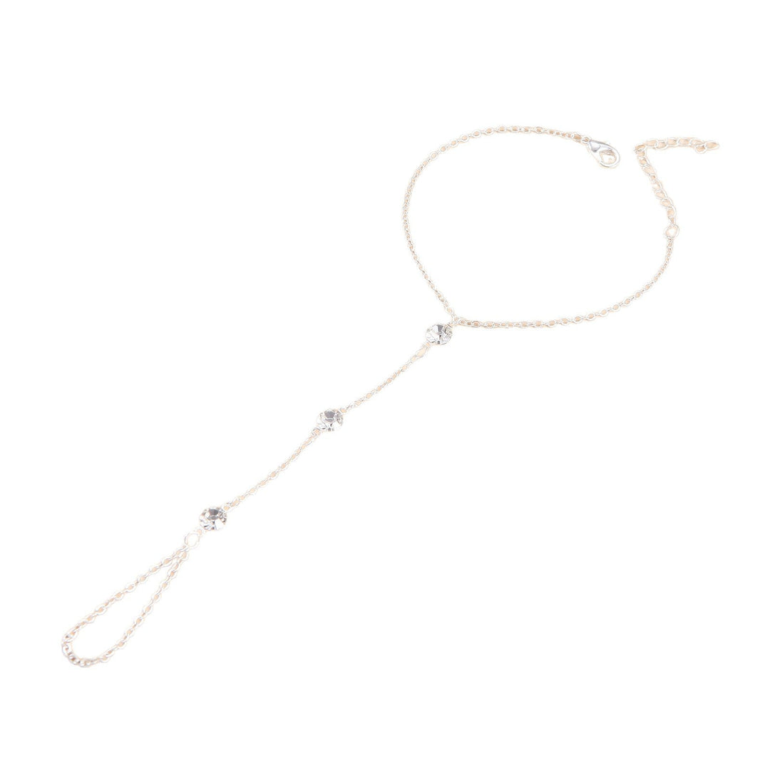Delicate Crystal Drop Necklace Kalsten