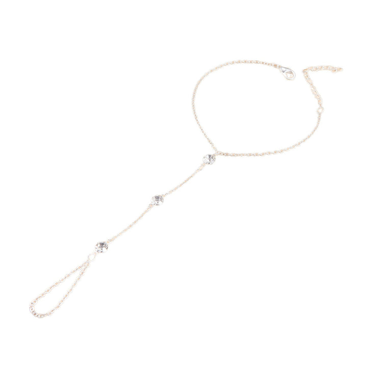 Delicate Crystal Drop Necklace Kalsten