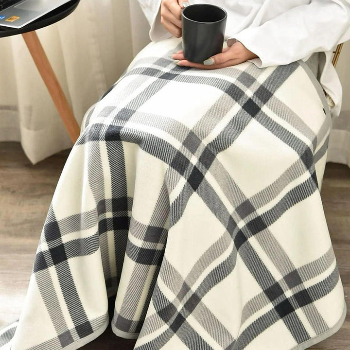 Cozy Plaid Blanket From Kalsten