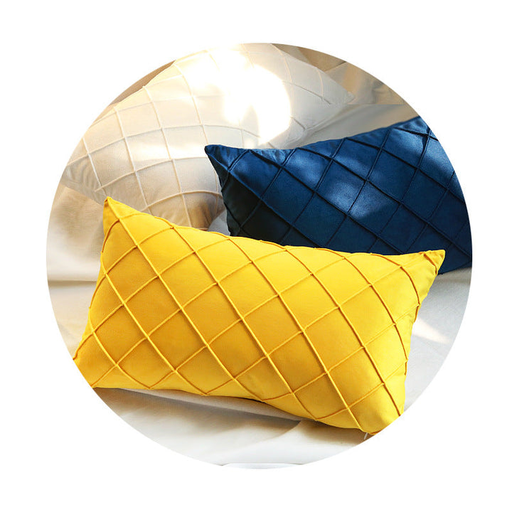 Women's cushion cover in modern diamond design Kalsten