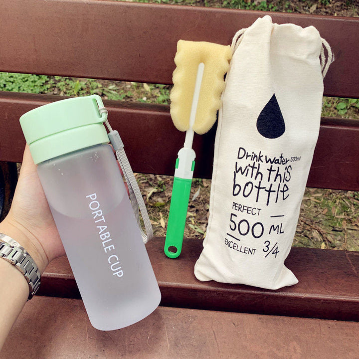 Women's portable water bottle with practical cleaning system Kalsten