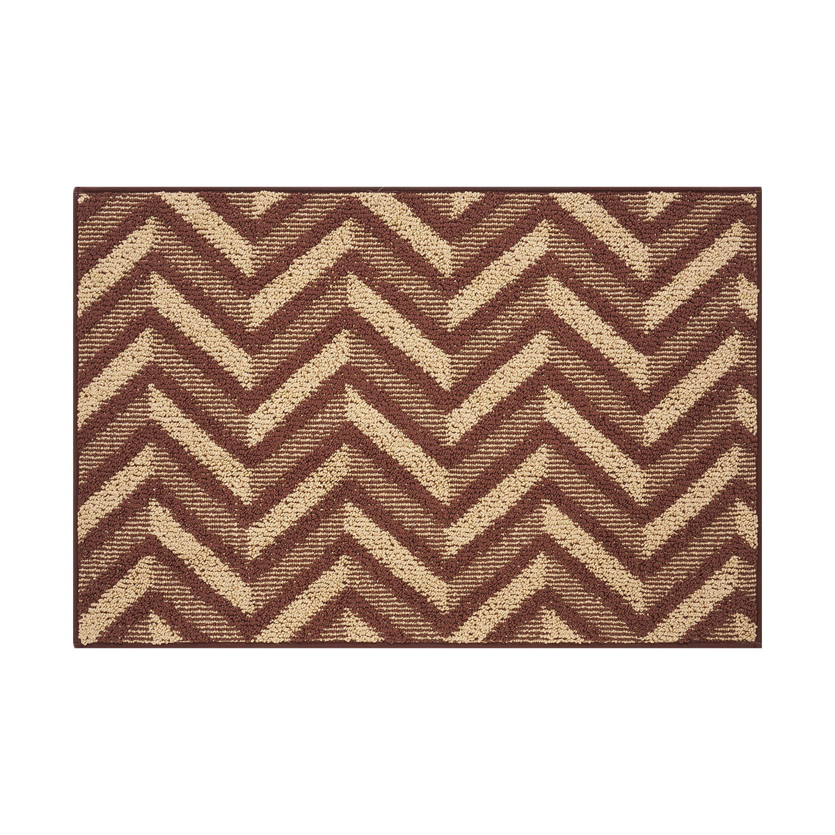 Textured Geometric Doormat