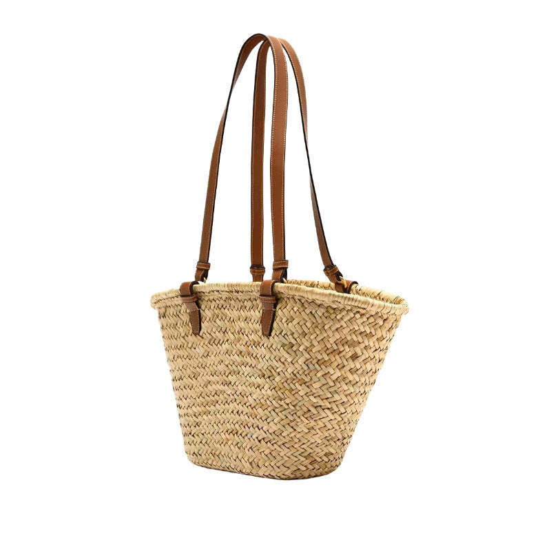 Elegant Braided Beach Bag Kalsten