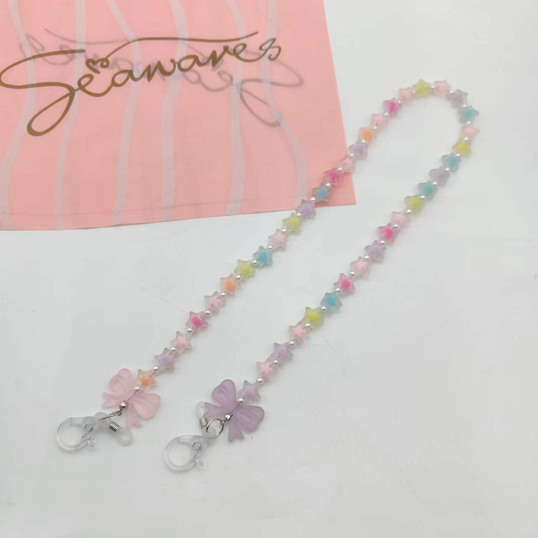Trendy Glasses Chain with Star Design Kalsten
