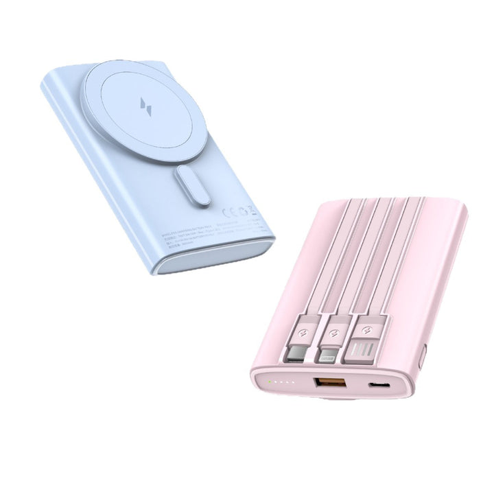 Portable high-performance power bank with integrated cable management Kalsten