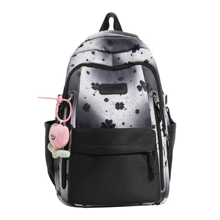 Versatile Floral Print Backpack Kalsten