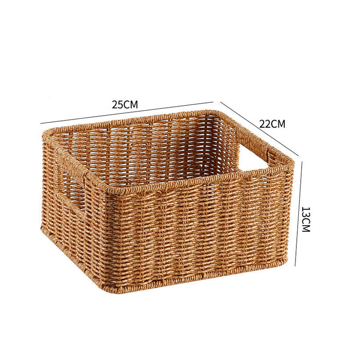 Premium Handwoven Square Storage Basket Kalsten
