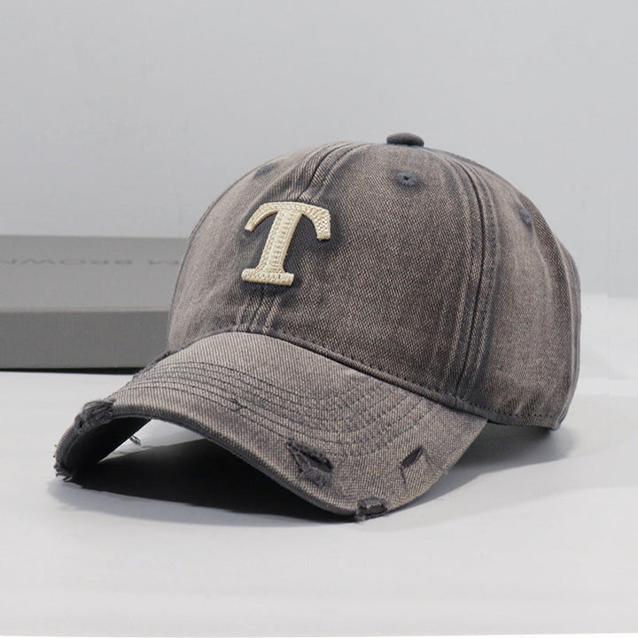 Men's Distressed Denim Cap Kalsten