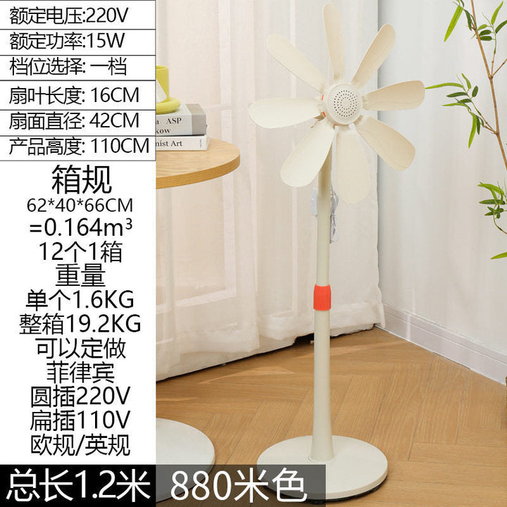 Ladies high-performance table fan with stylish petal design Kalsten