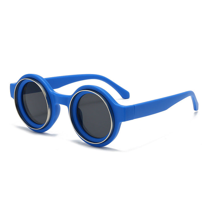 Women’s fashionable round sunglasses with striking design Kalsten