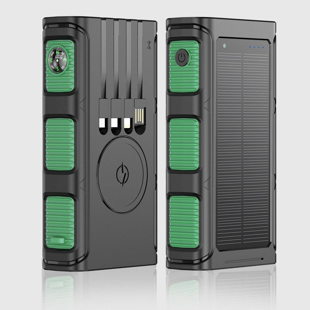 Multifunctional Solar Powerbank with Integrated Compass and Fast Charging Function Kalsten