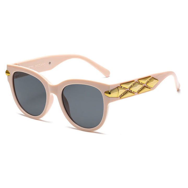 Women's designer sunglasses with innovative, detailed frame Kalsten