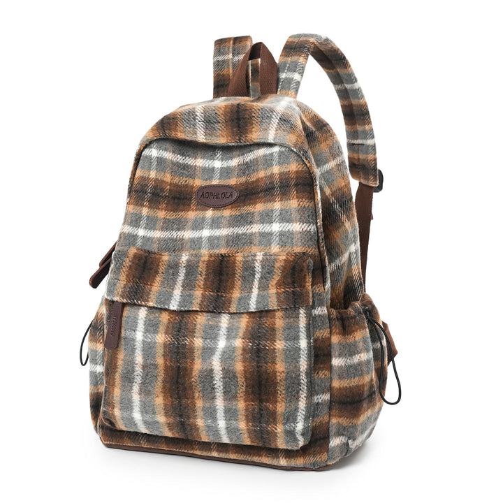 Chic Animal-Print School Backpack Kalsten