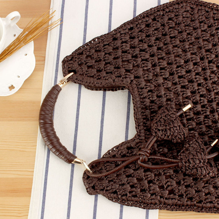Handmade straw bag Kalsten