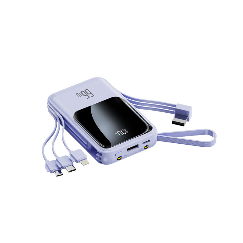 Portable power bank with 66W fast charging function and digital display Kalsten