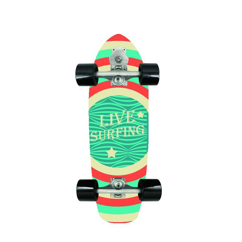 Retro-Inspired Mini Cruiser Skateboard Kalsten