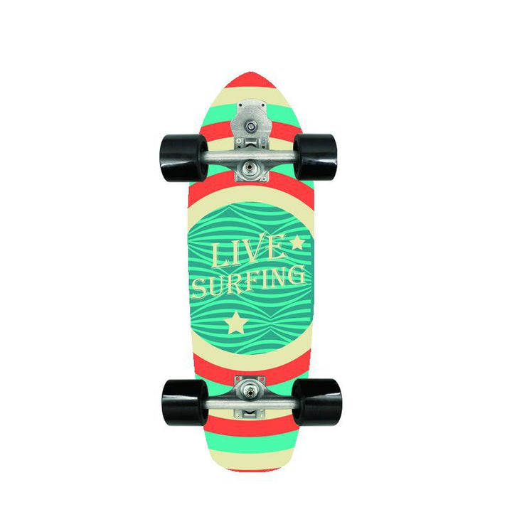 Retro-Inspired Mini Cruiser Skateboard Kalsten