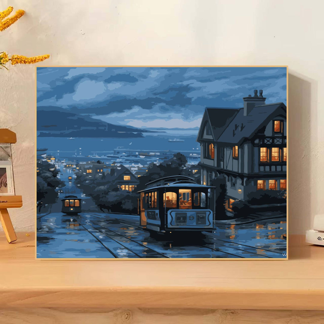 Scenic Landscape Art Canvas Print Kalsten