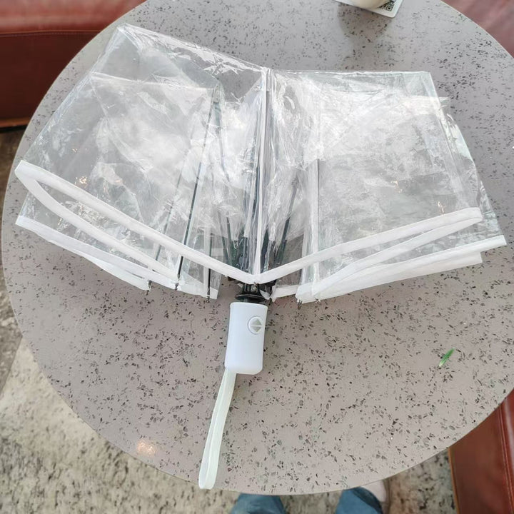 Ladies Transparent Rain Umbrella Kalsten