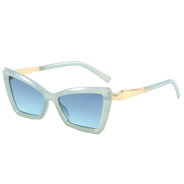 Women's Cat-Eye Sunglasses with Luxurious Transparent Frame Kalsten