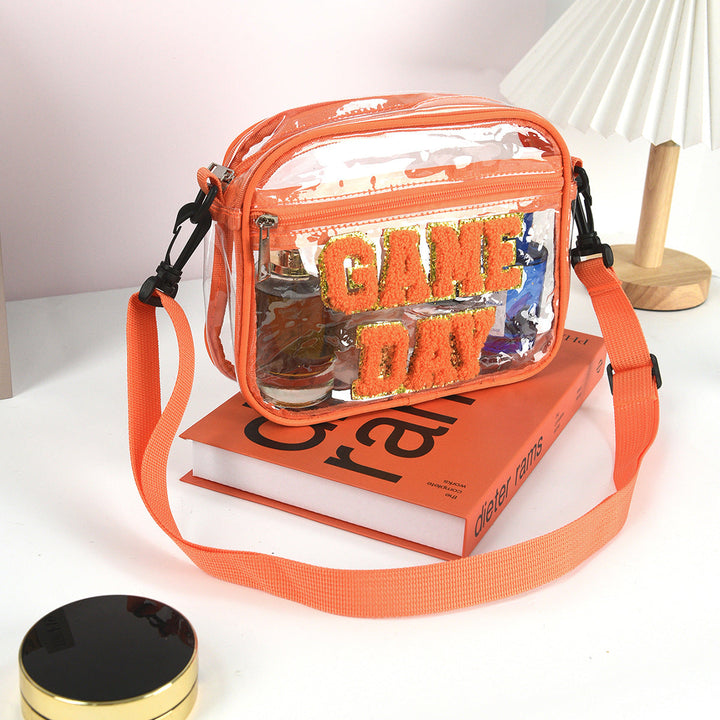 Transparent shoulder bag with clever design Kalsten